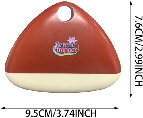 Miniatura 6 de Rodillo de pelusas pegajoso, portátil, lavable, reutilizable, mini rodillo adhesivo para mascotas, removedor de pelo triangular, fuerte adhesivo
