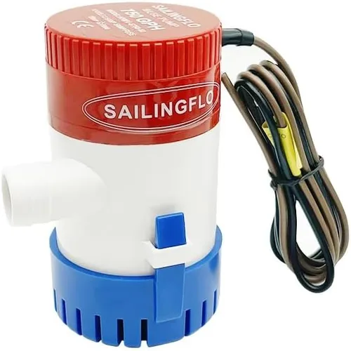 Bombas de sentina de 12 V para barcos, bomba de agua de sentina automática, accesorios sumergibles para barcos, marina eléctrica de 1100 GPH con