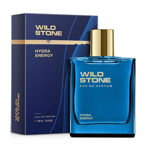 Wild Stone Hydra Energy EDP Perfume Premium para Hombre, 100 ml | Eau De Parfum de Larga Duración | Fragancias Refrescantes para el Hombre Moderno |