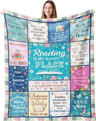 QOJUYO Regalos navideños para amantes de los libros para mujeres, regalos para amantes de los libros, bibliotecaria/ratón de biblioteca, regalo para