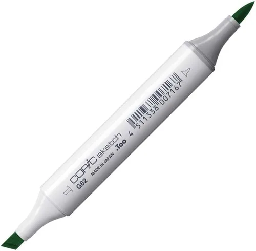 Miniatura 3 de Copic Marker Copic Marcadores de boceto, Verde Primavera Tenue (SM-G82S)