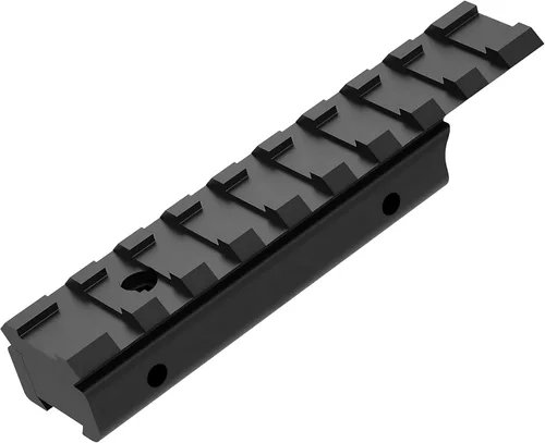 Miniatura 4 de Adaptador de riel de cola de milano a Picatinny de 0.433 in a 0.827 in Picatinny/Rail Convertir Mount - Adaptador de riel elevador de alcance