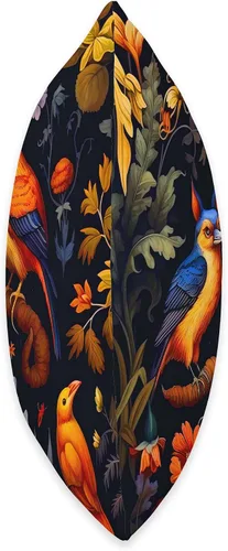 Miniatura 2 de DAG Fauna & Flora Dark Academia Art - Almohada (16 x 16 pulgadas), multicolor