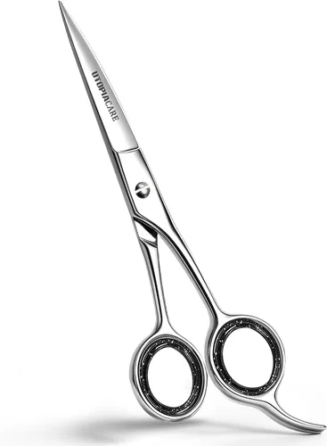 Tijeras de corte de pelo profesionales (6.5-pulgadas), acero inoxidable templado hielo reforzada con cromo para resistir el óxido, por Utopia Care