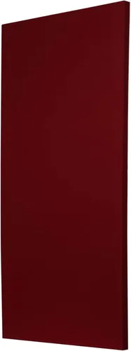 Miniatura 4 de Panel acústico de absorción de sonido profesional con calidad de estudio de borde endurecido con clasificación de fuego, 24 x 48 x 1 pulgada, claret