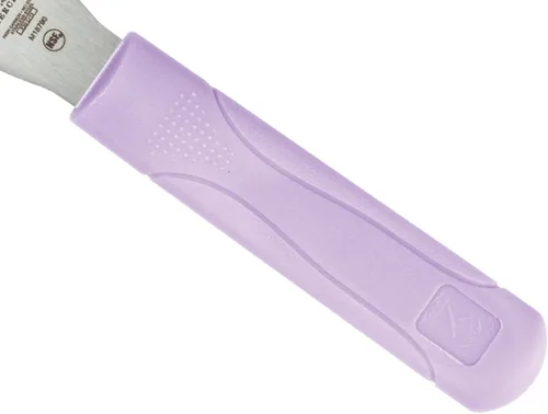 Miniatura 2 de Mercer Culinary Millennia Esparcidor de borde liso, hoja de 3.5 pulgadas, mango morado Púrpura
