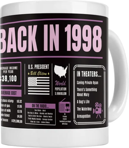 Miniatura 53 de Decoraciones de cumpleaños número 51, taza de café Back In 1972, regalos de cumpleaños de 51 años para hombres, mujeres, amigos, compañeros de De