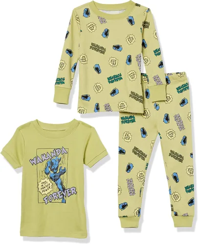 Miniatura 15 de Amazon Essentials Boys Snug-Fit Pajama Sleep Sets, 3-Piece