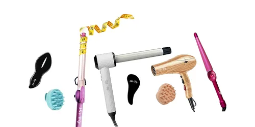 Miniatura 7 de Mr Big Curling Iron, Junior con barril de 8 pulgadas, rizadores de estilo XL más largos para cabello largo, cerámica triple plateada, rizos