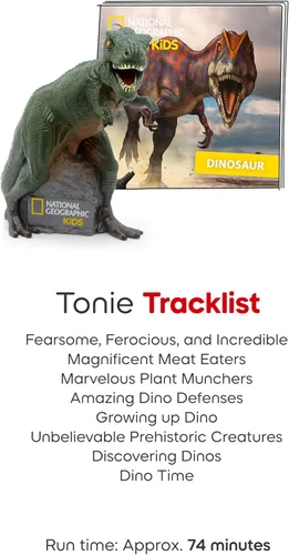 Miniatura 5 de Tonies National Geographic - Figura de juguete de dinosaurio