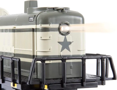 Miniatura 7 de Lionel Army Freight Electric O Gauge Bluetooth 5.0 Set de Tren Eléctrico con Control Remoto