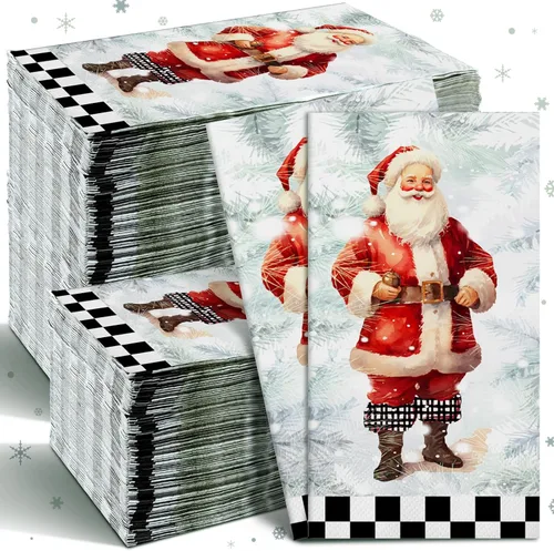 Miniatura 25 de Karenhi 200 Piezas Servilletas Desechables Decorativas Religiosas 2 Capas Toallas Desechables Cristianas para Baño Servilletas de Papel