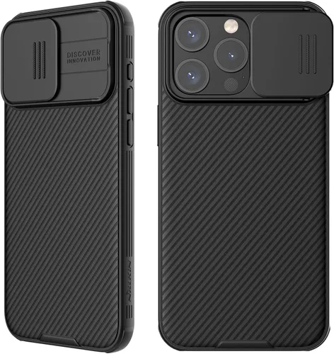 Miniatura 14 de Mangix Funda para iPhone 13 con Cubierta de Cámara, Ajuste Delgado Funda Protectora de Policarbonato Resistente a Golpes con Cubierta Deslizante