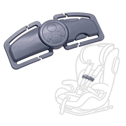 Miniatura 11 de Protector de hebilla de asiento de automóvil antiescape y bloqueo de clip para arnés de pecho, bloqueo de hebilla de seguridad para niños, niños