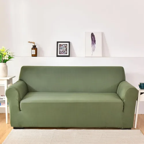 Miniatura 18 de Konsilsa Funda elástica para sofá de 1/2/3/4 plazas, funda universal para sillón suave, lavable, antideslizante, adecuada para protector de muebles