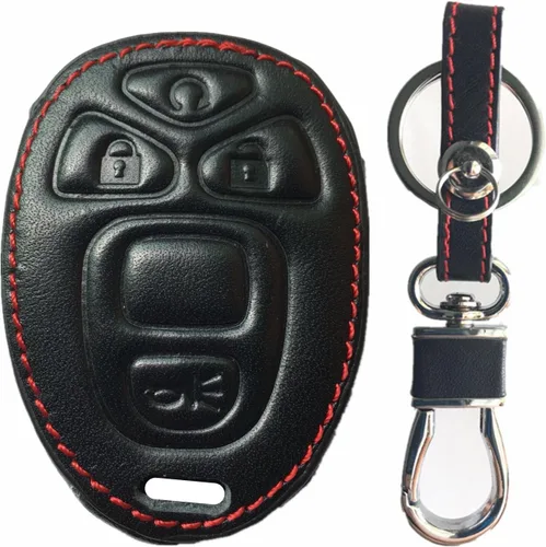 Funda Protectora de Piel para Control Remoto de Entrada Sin Llave, Reemplazo Compatible con Soporte de Control Remoto Buick Cadillac Chevrolet GMC