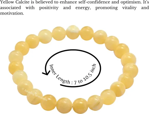 Miniatura 514 de Amazing Gemstone Crystal Bracelet for Women Men's Gifts - Protection Healing Crystal Bracelet - 8mm Gemstone Beaded Stretchable Bracelet Pulseras