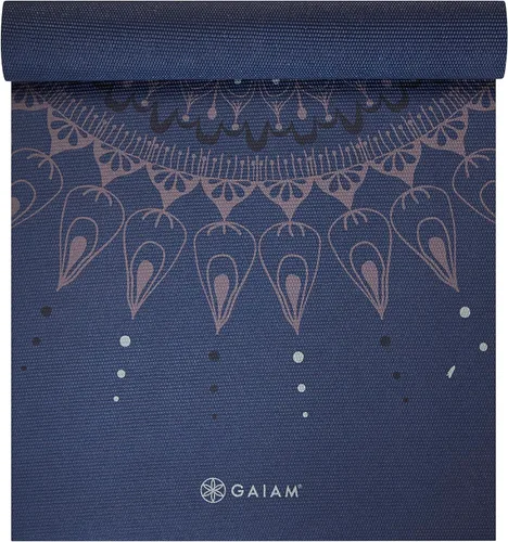 Miniatura 2 de Gaiam - Alfombrilla de yoga, 6 mm, extra gruesa, antideslizante, de primera calidad, para todo tipo de yoga, pilates y ejercicios en el suelo