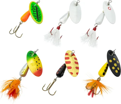 Miniatura 11 de Panther Martin Fishing Lures 6-Pack All Time Greatest Fish Catcher World Famous Spinning Lures in Value Kit Spinners for Trout, Salmon, Panfish
