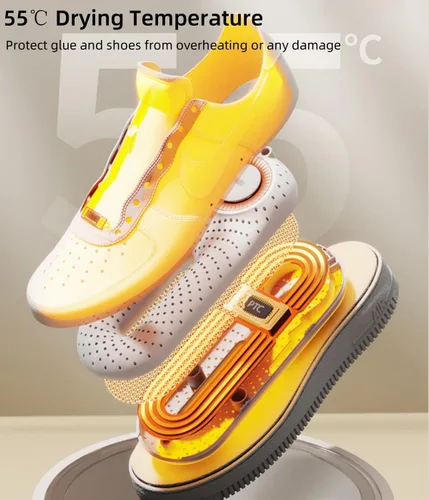 Miniatura 4 de Secador Eléctrico de Zapatos Snowpea, Secador de Botas de Esquí, Calentador de Zapatos y Botas para Zapatillas Deportivas Sudadas con Temporizador