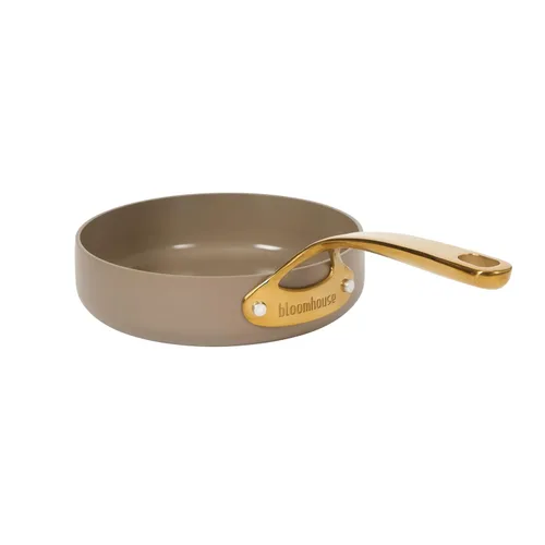Miniatura 18 de Bloomhouse - Dos veces ganador de los Favoritos de Oprah - Sartén antiadherente de aluminio pesado de 6 QT Premium PFA libre con tapa para Crema