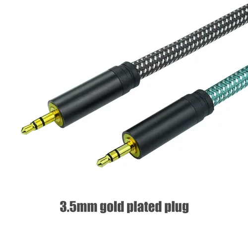 Miniatura 5 de Cable de micrófono hembra de 1/8 a XLR de 6.6 pies XLR hembra a estéreo de 0.138 in, cable auxiliar mini TRS, desequilibrado, trenzado de nailon