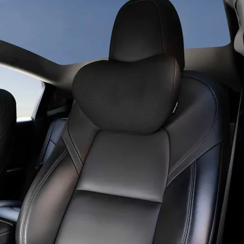 Miniatura 7 de HOPON 2025 Almohada de reposacabezas mejorada con almohada de apoyo lumbar para la mayoría de los coches, almohada de cuello para SUV con tela