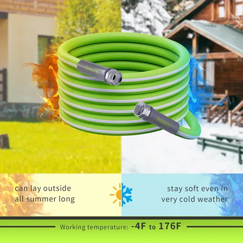 Miniatura 5 de RVMATE Manguera de agua para autocaravana de 15 pies, 5/8 pulgadas de diámetro interior, manguera de agua potable sin plomo, sin fugas, manguera