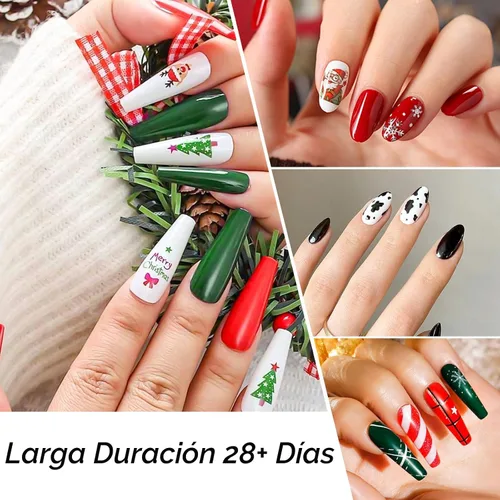 Miniatura 5 de CANNI CC1 - Juego de 30 unidades de esmalte de uñas en gel sin hema, 9ML, kit de esmalte de uñas en gel de color negro, rosa, nude, rojo, azul