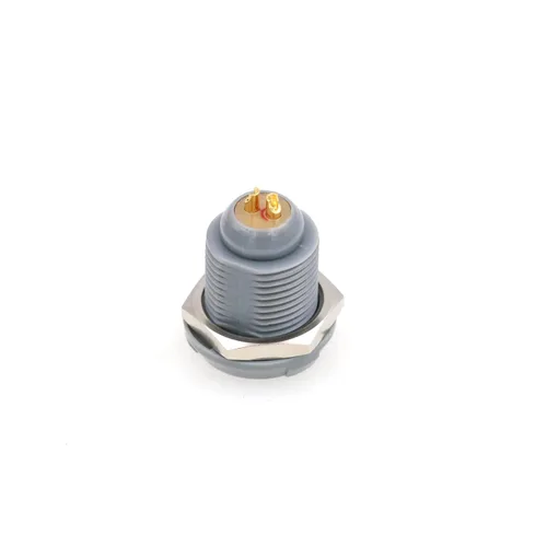Miniatura 18 de 1P plástico PAG PKG enchufe enchufe Push Pull Auto bloqueo Hold Conector 2 Pin Plug macho para médico