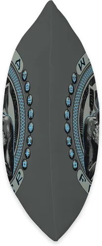 Miniatura 2 de Marvel Black Panther T'Challa Wakanda Forever - Almohada (16.0 x 16.0 in), multicolor