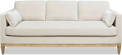 Miniatura 29 de Jennifer Taylor Home - Sofá Knox de 84 pulgadas, terciopelo de alto rendimiento estilo Modern Farmhouse para sala de estar Terciopelo de rendimiento