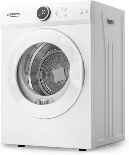 ROVSUN Secadora de ropa portátil de 1.8 pies cúbicos, secadora eléctrica de carga frontal de alta gama de 1020 W, secadora de ropa compacta con