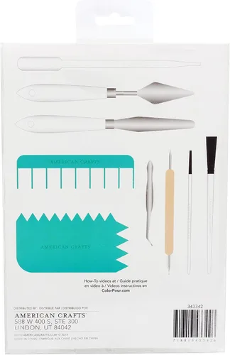 Miniatura 4 de American Crafts Kit de herramientas para verter color 13/paquete