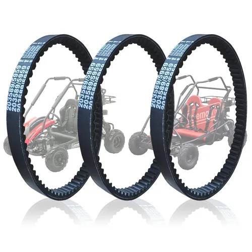 Miniatura 7 de QYMOTO KT196 Go Kart Belt 203589/5959 para correa de transmisión Coleman CK196-T, correas convertidoras de par serie 30 para Manco 5959, Comet