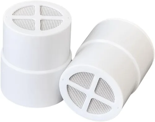 The Jolie - Paquete de 2 filtros de ducha compatibles con el cabezal de ducha THE JOLIE, filtro de ducha KDF de 55 etapas, mejora la calidad del