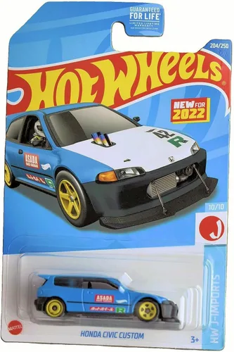 Miniatura 4 de Hot Wheels Paquete de 5 unidades de afinador de importación fundido a presión 2022 (L2593‑977M) Toyota Supra, Honda Civic Custom, Mazda RX‑7