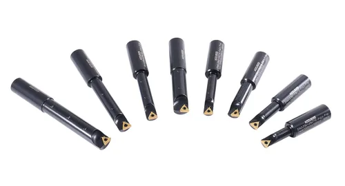 Miniatura 7 de AccusizeTools - Vástago redondo 3/4 pulgadas, 75 pulgadas, 90 grados, juego de barra de mandrinar indexable, # 2627-9108