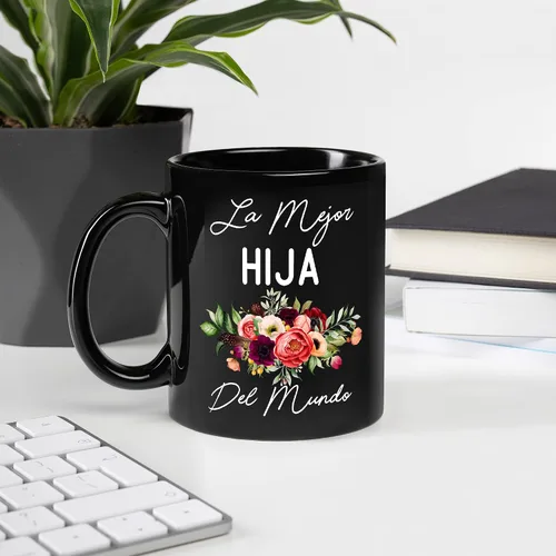 Miniatura 2 de Fantastic Gifts Taza La Mejor Hija Del Mundo, regalo para hija, taza de la mejor hija del mundo, regalo de cumpleaños, regalo para el día de la Madre