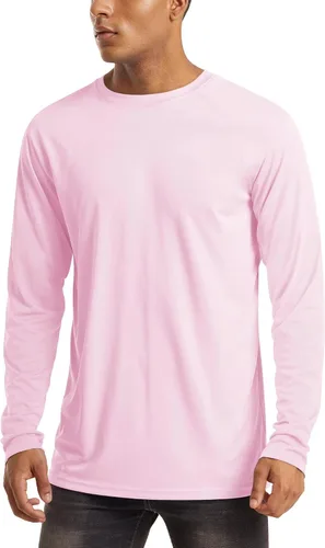 Miniatura 136 de MAGCOMSEN Camisas de manga larga para hombre, protección solar UPF 50+, camisetas atléticas para senderismo, correr, entrenamiento, protección