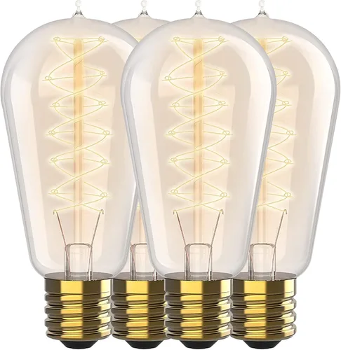 Miniatura 7 de Bombillas Edison incandescentes vintage de 60 W