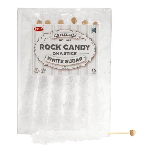 Miniatura 89 de Palitos de caramelo de roca extragrandes: 12 paletas de cereza rosa – envueltas individualmente – Palitos de caramelo de roca de cristal