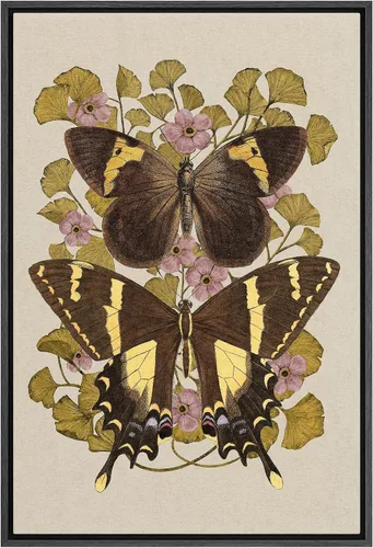 Miniatura 40 de SIGNFORD Lienzo impreso para pared, acuarela, floral, retro, abstracto, naturaleza, desierto, ilustraciones florales botánicas, arte moderno