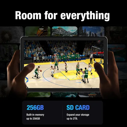 Miniatura 6 de AGM PAD P1 Tablet Android resistente con funda, pantalla FHD 2K de 10.36 pulgadas, 120 Hz, impermeable, a prueba de caídas y polvo, MTK G99, Android