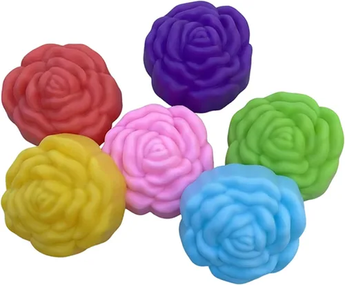Miniatura 13 de 36 PCS Moldes para Hornear en Forma de Flor de Silicona Grado Alimenticio Antiadherente Mini Bandejas para Cupcakes, Pudines, Chocolates