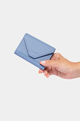 Miniatura 39 de grande Estuches para tarjetas 3639, Naranja, Tarjetero de cuero con cierre magnético, cartera pequeña de acordeón para mujer