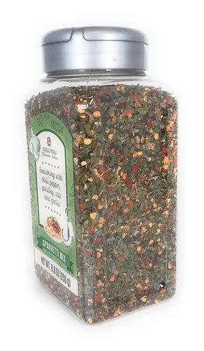 Miniatura 5 de Aglio Olio Pepperoncino Mezcla de espaguetis condimentos con chiles perejil sal y ajo Tradizione Italiana 8.8oz