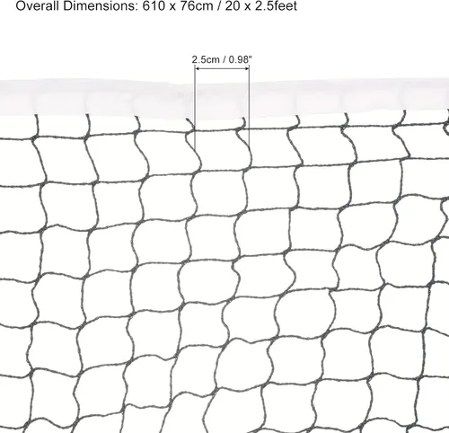 Miniatura 2 de PATIKIL Badminton Net Badminton Court Netting Replacement for Outdoor Indoor Beach Backyard Verde