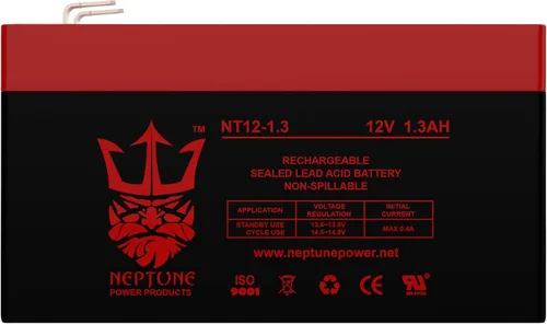 Miniatura 2 de Neptune - Batería SLA de repuesto para Ultratech Power Products original UT1213 12 V 1,3 Ah