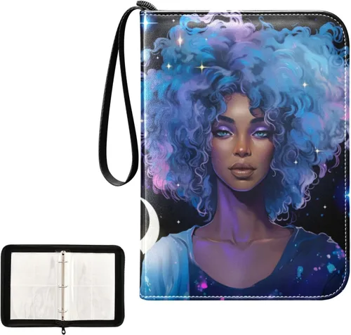Miniatura 8 de Beach Shells - Carpeta impermeable para tarjetas intercambiables, 400 bolsillos, estuche de exhibición con fundas para tarjetas, juego